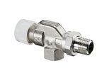 Oventrop Baureihe AV 9 Thermostatventil 1183903 Messing vernickelt, DN 10, Axial