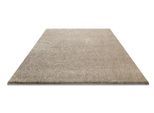 Hochflor-Teppich WECON HOME "Manta", beige (sand beige), B:120cm H:25mm L:170cm, Polyester, Teppiche, Läufer, Langflor maschinell gewebt, robust, Wohn- & Schlafzimmer, uni