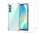 Hülle Galaxy A16/ A16 5G und 2 schutzfolien - TPU - Transparent