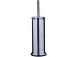 Sadena Wc-Bürstengarnitur , Chromfarben , Metall , 11.5x40x11.5 cm , Bürstenkopf austauschbar, rostfrei , Badezimmer, Wc Ausstattung, Wc-bürsten