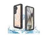 Für Samsung Galaxy S25 Plus MagSafe Full Wasserdichte Schutz Tasche