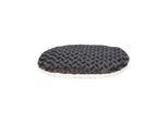 Trixie Kaline cushion oval 98 × 62 cm grey/cream