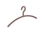 Kunststoff-Kleiderbügel Rudolf Weber KG Rom, schmutzhemmende Oberfläche, 10 Stück, beige