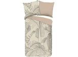 Xxxl Wendebettwäsche , Beige , Textil , Floral , 135x200 cm , atmungsaktiv , Heimtextilien, Bettwäsche & Leintücher, Bettwäsche, Wendebettwäsche