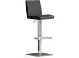 MCA furniture Bistrostuhl »BARBECOOL«, mit Rückenlehne,Bodenplatte eckig, 180° drehbar, Sitzhöhe von 56-81 cm