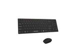 Esperanza WIRELESS SET 2.4GHZ USB LIBERTY BLACK - Tastatur & Maus Set - Schwarz