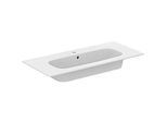 Ideal Standard i.life A Möbelwaschtisch-Paket K8745NX 104x46x64,5cm, 1 Hahnloch, Griff Chrom gebürstet, Eiche natur