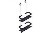 Giese Bodyguard Newport Duschkorb 30710-14 Halter für Rasierer, schwarz matt
