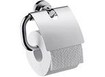 hansgrohe Papierhalter Axor Citterio 41738000 mit Deckel, Metall, chrom