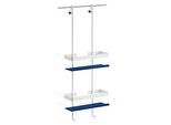 Giese Bodyguard Duschkorb Newport Fanedition 30710-78 blau/weiß