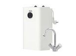 STIEBEL ELTRON druckloser Kleinspeicher SNU 5 Plus mit Temperierbatterie WST-W für Spüle antitropf- und thermostop-Funktion, mit Stecker, Untertischboiler 5 Liter Niederdruck, 2 kW, 204974