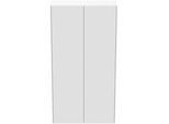 Ideal Standard Conca Hochschrank T4107Y1 72x25x140cm, 2 Türen, Weiß matt lackiert