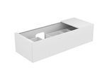 Keuco Edition 11 Unterschrank 31163570100 140 x 35 x 53,5 cm, LED, Lack Seidenmatt Schwarz