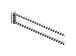 Keuco Plan Handtuchhalter 14919010000 2-teilig, 300mm, schwenkbar verchromt