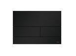 TECEsquare II Metall Betätigungsplatte 9240833 schwarz matt, für 2-Mengentechnik