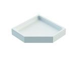 Schedel Bette Caro Duschwannenträger SD22004 80x80x6,5cm, 5-Eck, Höhe 17cm
