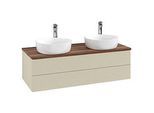 Villeroy & Boch Antao Waschtischunterschrank 1200x360x500mm L24152HJ mit Beleuchtung mit Struktur FK/AP: HJ/2