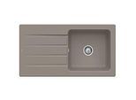 Villeroy & Boch Architectura Einbauspüle 336001TR mit Ablaufgarnitur und Handbetätigung, Timber