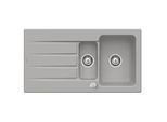 Villeroy & Boch Architectura Einbauspüle 336502KD mit Ablaufgarnitur und Exzenterbetätigung, Fossil