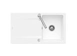 Villeroy und Boch Flächenbündige Spüle 33352FR1 mit Ablaufgarnitur und Exzenterbetätigung, weiß