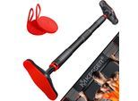 KESSER® Klimmzugstange Türrahmen verstellbar, Pull Up Bar Heimturnhalle, Reckstange ohne Schrauben/Bohren, 68-106 cm Ausziehbar, Tragfähigkeit bis zu 300Kg & rutschfeste Griffe, inkl. Resistenzbänder