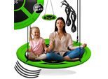 KESSER® Nestschaukel Tellerschaukel Hängeschaukel Rundschaukel Schaukel verstellbar Garten-Schaukel Kinderschaukel Indoor - Outdoor-Schaukel für Kinder & Erwachsene