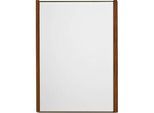 moedel Wandschild LMH, DIN A4, Hochformat, Holzrahmen, Aluminium, Klebe- oder Schraubmontage, B 221,5 x H 299,5 mm, Nussbaum, bronze/Nussbaum