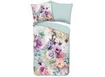 Xxxl Wendebettwäsche , Multicolor , Textil , Floral , 135x200 cm , atmungsaktiv , Heimtextilien, Bettwäsche & Leintücher, Bettwäsche, Wendebettwäsche