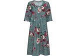Baumwoll-Kleid, Druck salbei, 42