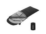 KINGCAMP Deckenschlafsack Bedfort Winter Schlafsack XL Lang Breit Baumwolle -15°
