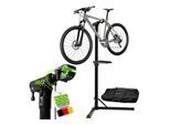 Juskys Klappbarer Fahrrad Reparaturständer - Höhenverstellbar mit Gummibeschichtung bis 50 kg