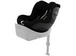 cybex Gold Reboarder-Kindersitz , Schwarz , 44x75x71 cm , ECE R 129 i-Size , abnehmbarer und waschbarer Bezug, integriertes Gurtsystem, schnell und leicht im Auto montierbar, Seitenaufprallschutz, verstellbare Sitz- und Schlafpositionen, Reboardsystem , Baby on Tour, Kindersitze, Reboarder-Sitze