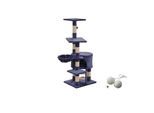 Rohrschneider ® Katzenbaum Felina , mit Gratis-Spielball, blau
