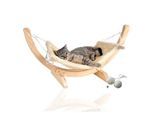 Rohrschneider ® Katzenhängematte Cat Relax, Katzenschlafplatz inkl. Gratis-Beigabe