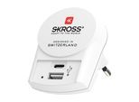 SKROSS Reiseadapter »PRO+ USB (A+C)«