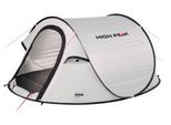 Wurfzelt HIGH PEAK "Pop up Zelt Vision 2", lila (pearl), Zelte, B/H/L: 140cm x 100cm x 235cm, B:140cm H:100cm L:235cm