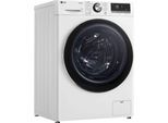 LG Waschmaschine "F4WR7012", Energieeffizienz: A (A-G), schwarz-weiß (weiß), B:60cm H:85cm T:62cm, Waschmaschinen, Steam Funktion