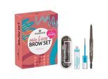 Essence - Easy & Wow Brow Set Sets & Paletten Nr. 02 - Dark & Deep