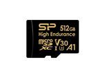 Silicon Power Golden Series - High Endurance - flash memory card - 512 GB - microSDXC UHS-I U3