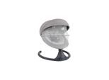 Kikkaboo Babywippe Codie elektrisch Schaukelfunktion, Fernbedienung, Bluetooth grau/hellgrau