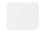 Grund Bidet-Vorleger , Weiß , Textil , Abstraktes , rechteckig , 50x60 cm , Oeko-Tex® Standard 100, Made in Europe , rutschfest , Heimtextilien, Badtextilien, Badematten
