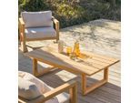 Loungetisch Noah aus massivem Teakholz