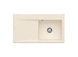 Villeroy und Boch Subway Style 50 Einbauspüle 335100FU Spülbecken rechts, 900 x 510 mm, ivory CeramicPlus