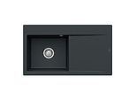 Villeroy und Boch Subway Style 50 Spüle 335200S5 Spülbecken links, 900 x 510 mm, ebony