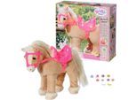 Baby Born Plüschfigur »My Cute Horse«, mit Sattel, Zaumzeug und Pins