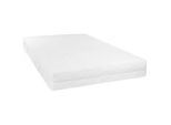 Livetastic Taschenfederkernmatratze , Weiß , Textil , H2 , Füllung: Taschenfederkern , rechteckig , 140x200 cm , Oeko-Tex® Standard 100 , Bezug abnehmbar/waschbar, wendbar, optimale Belüftung, für verstellbare Lattenroste geeignet, atmungsaktiv, schadstoffgeprüft, aktive Schulterzone, alternative Größen erhältlich, Bezug rundum abnehmbar , Schlafzimmer, Matratzen