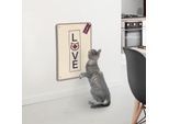 Canadian Cat Company Kratzteppich 40x60cm mit Wandbefestigung beige