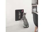 Canadian Cat Company Kratzteppich 50x40cm mit Wandbefestigung anthrazit