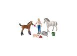 Schleich Farm World Vet Visiting Mare and Foal