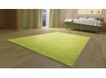 morgenland Wollteppich »Uni - Gabbeh Teppich - Softy«, rechteckig, 1,6 mm Höhe, Gabbeh Optik, Uni Farben, reine Wolle, sehr...